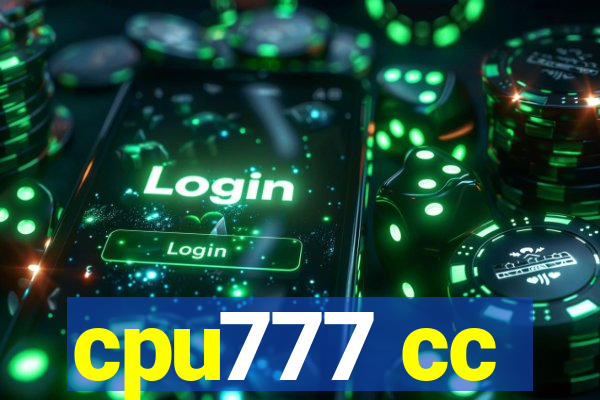 cpu777 cc